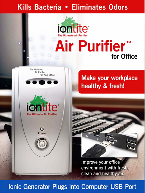 Office USB-  Ion Air Purifier (#1 SOLD product)